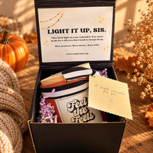 Load image into Gallery viewer, Feel the Feels | Sober Sis Signature Candle
