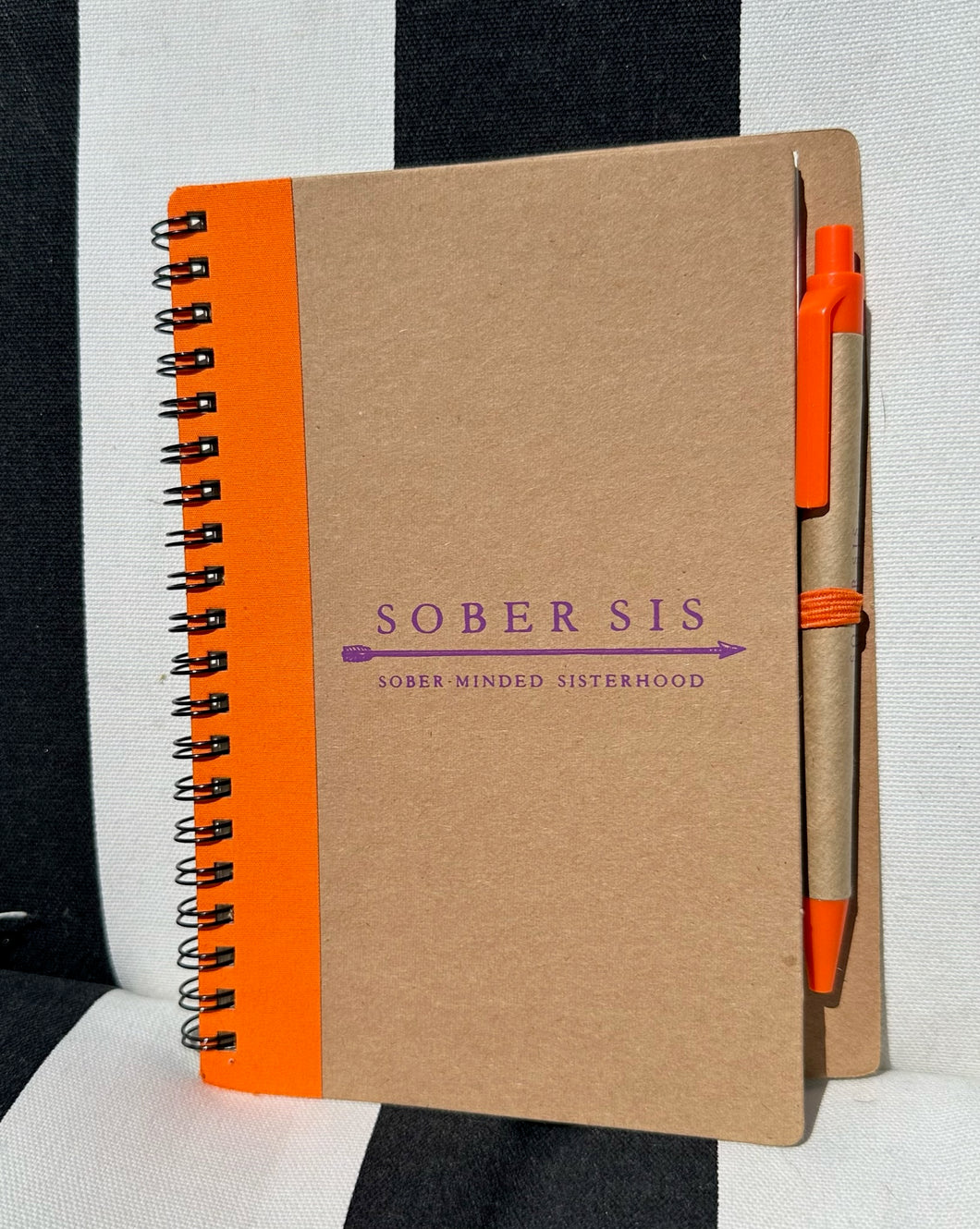 SoberSis 5x7 Spiral Notebook